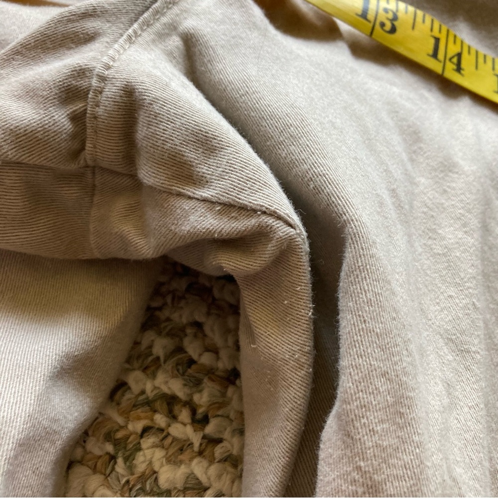 5/$15 Lee Comfort Waistband Light Khaki Tan Pants 16W PETITE - Picture 11 of 11